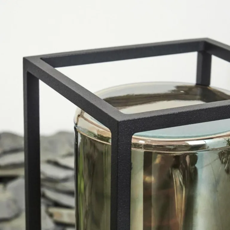 Lampadaire d'extérieur Palanga Noir, 1 lumière