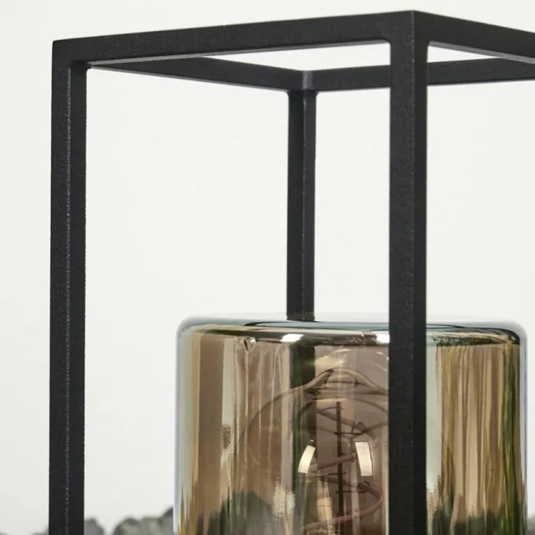 Lampadaire d'extérieur Palanga Noir, 1 lumière