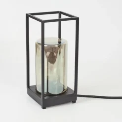 Lampadaire d'extérieur Palanga Noir, 1 lumière