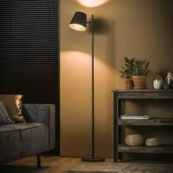 Lampadaire Dwingeloo Anthracite, 1 lumière