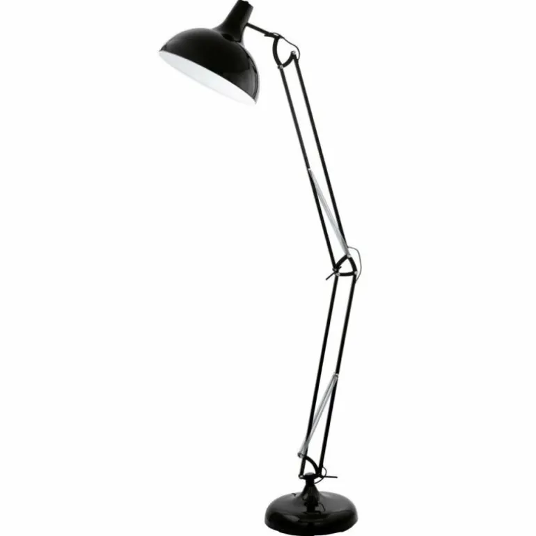 Lampadaire Eglo BORGILLIO Noir, 1 lumière