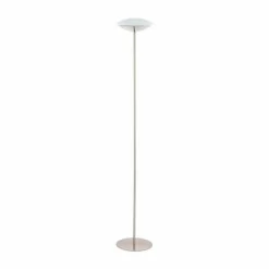 Lampadaire Eglo CONNECT FRATTINA-C LED Nickel mat, 1 lumière, Changeur de couleurs