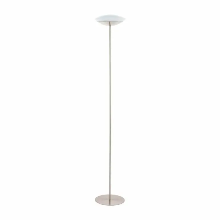 Lampadaire Eglo CONNECT FRATTINA-C LED Nickel mat, 1 lumière, Changeur de couleurs