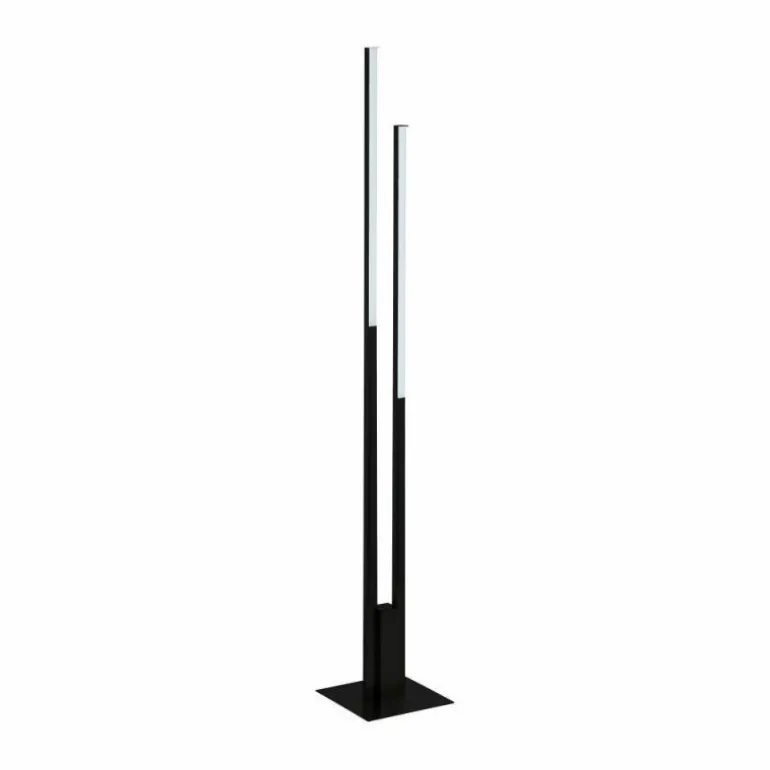 Lampadaire Eglo FRAIOLI-Z LED Noir, 2 lumières, Changeur de couleurs