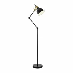 Lampadaire Eglo THORNFORD Bruni, Noir, 1 lumière
