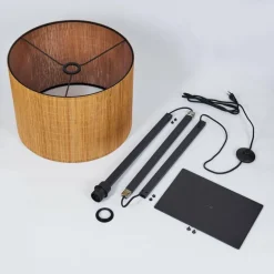 Lampadaire Exchange Noir, 1 lumière