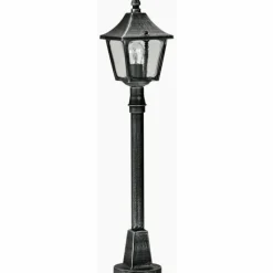 Lampadaire extérieur Albert 4128 Noir, Argenté, 1 lumière