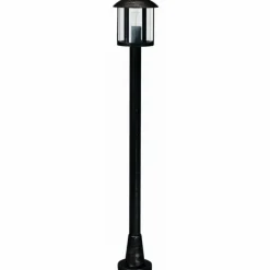 Lampadaire extérieur Albert 4139 Noir, Argenté, 1 lumière