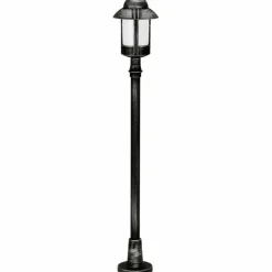 Lampadaire extérieur Albert 4141 Noir, Argenté, 1 lumière