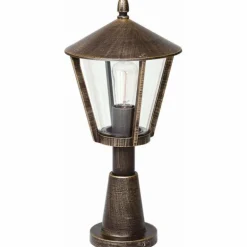 Lampadaire extérieur Albert 529 Brun, Laiton, 1 lumière