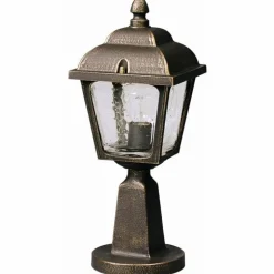 Lampadaire extérieur Albert 536 Brun, Laiton, 1 lumière