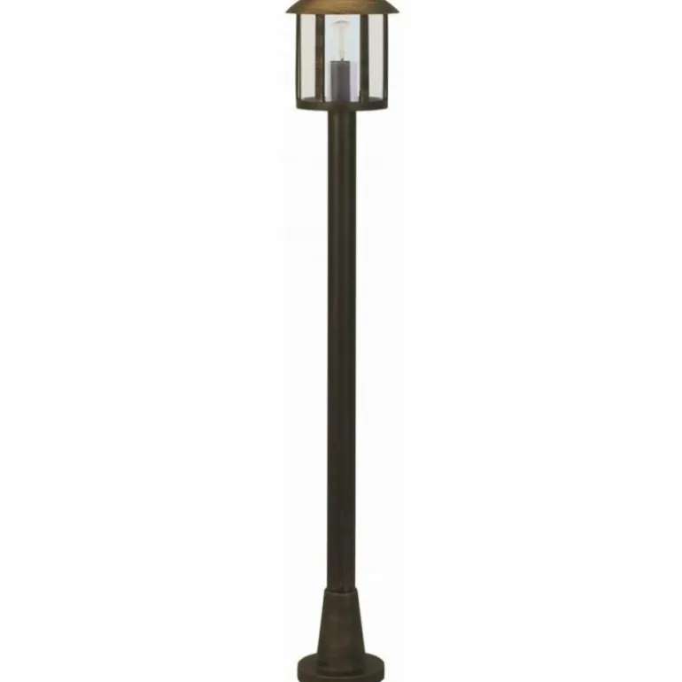 Lampadaire extérieur Albert 139 Brun, Laiton, 1 lumière