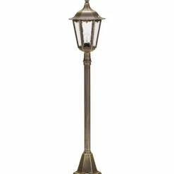 Lampadaire extérieur Albert 142 Brun, Laiton, 1 lumière