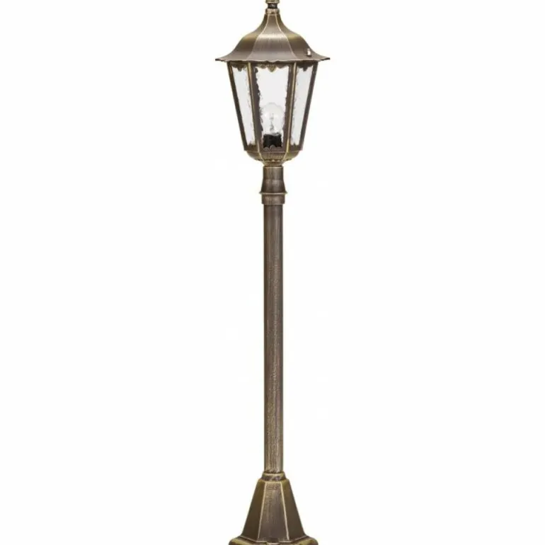 Lampadaire extérieur Albert 142 Brun, Laiton, 1 lumière