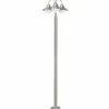 Lampadaire extérieur Eglo SIDNEY Acier inoxydable, 3 lumières