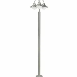 Lampadaire extérieur Eglo SIDNEY Acier inoxydable, 3 lumières