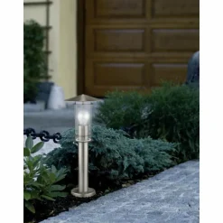 Lampadaire extérieur Eglo LISIO Acier inoxydable, 1 lumière