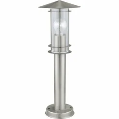 Lampadaire extérieur Eglo LISIO Acier inoxydable, 1 lumière