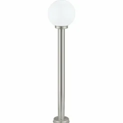 Lampadaire extérieur Eglo NISIA Acier inoxydable, 1 lumière