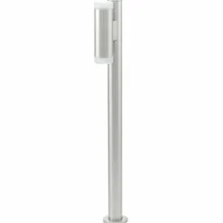 Lampadaire extérieur Eglo RIGA-LED Acier inoxydable, 2 lumières