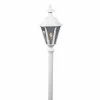 Lampadaire extérieur Konstsmide Pallas Blanc, 1 lumière