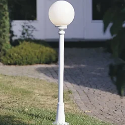 Lampadaire extérieur Konstsmide Arcturus Blanc, 1 lumière