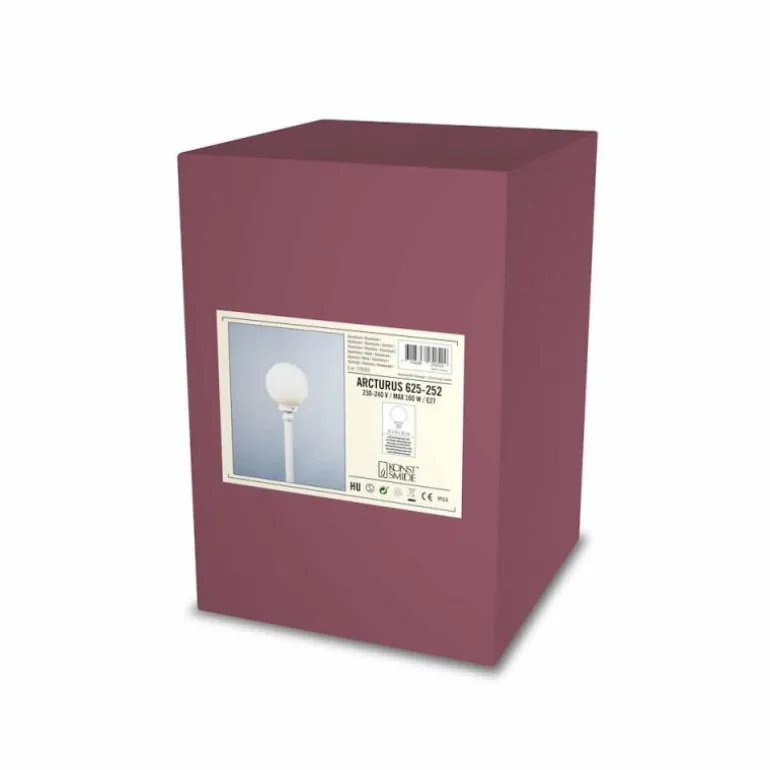 Lampadaire extérieur Konstsmide Arcturus Blanc, 1 lumière