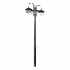 Lampadaire extérieur Konstsmide Libra Noir, 3 lumières