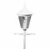 Lampadaire extérieur Konstsmide Virgo Blanc, 1 lumière