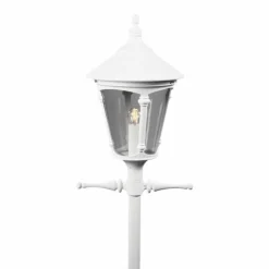 Lampadaire extérieur Konstsmide Virgo Blanc, 1 lumière