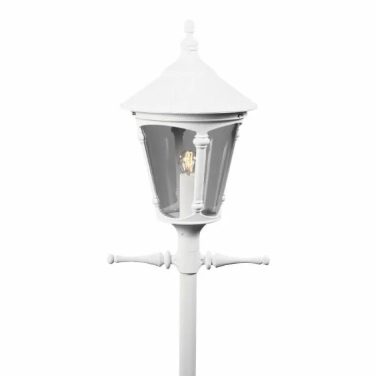 Lampadaire extérieur Konstsmide Virgo Blanc, 1 lumière