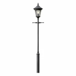 Lampadaire extérieur Konstsmide Virgo Noir, 1 lumière