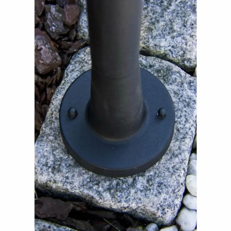 Lampadaire extérieur Lucide ARUBA Noir, Blanc, 1 lumière