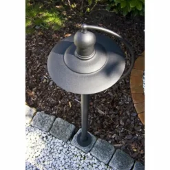 Lampadaire extérieur Lucide ARUBA Noir, Blanc, 1 lumière