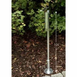 Lampadaire extérieur Nordlux PIN Zingué, 2 lumières