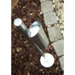 Lampadaire extérieur Nordlux PIN Zingué, 2 lumières