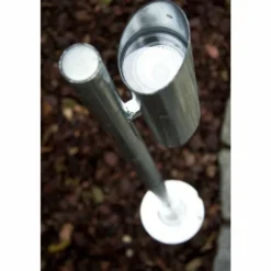 Lampadaire extérieur Nordlux PIN Zingué, 2 lumières