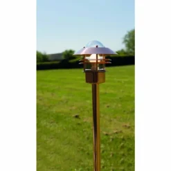 Lampadaire extérieur Nordlux BLOKHUS Cuivre, 1 lumière