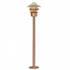 Lampadaire extérieur Nordlux BLOKHUS Cuivre, 1 lumière