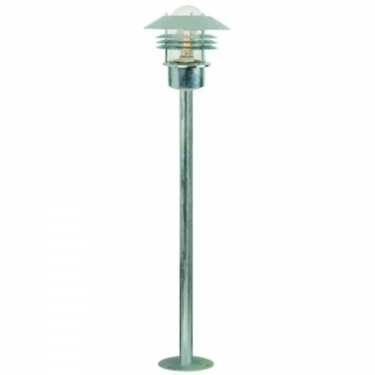 Lampadaire extérieur Nordlux VEJERS Zingué, 1 lumière