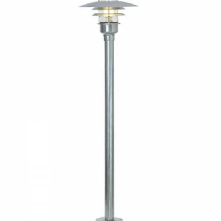 Lampadaire extérieur Nordlux LÃNSTRUP Zingué, 1 lumière