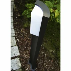 Lampadaire extérieur Trio SUEZ LED Noir, 1 lumière