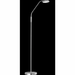 Lampadaire Fischer & Honsel Pool TW LED Nickel mat, 1 lumière, Détecteur de mouvement