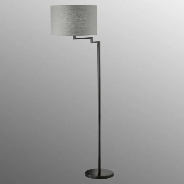 Lampadaire Fischer & Honsel Rota Noir, 3 lumières