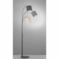 Lampadaire Fischer & Honsel Shade Noir, 3 lumières