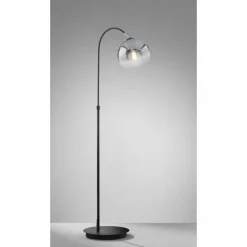 Lampadaire Fischer & Honsel Amos Noir, 1 lumière