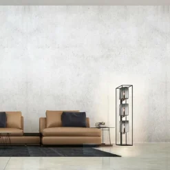 Lampadaire Fischer & Honsel Samu Noir, 3 lumières