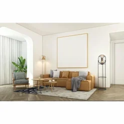 Lampadaire Fischer & Honsel Regi Noir, 1 lumière