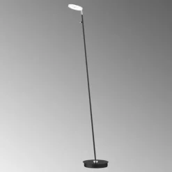 Lampadaire Fischer & Honsel Dent LED Noir, 1 lumière