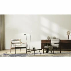 Lampadaire Fischer & Honsel Dent LED Noir, 2 lumières